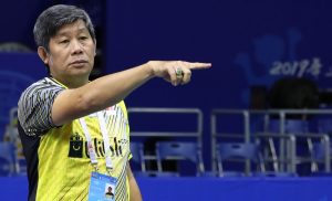 Kepala Pelatih Ganda Putra PBSI Herry Iman Pierngadi atau Heri IP.