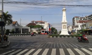 Salah satu ikonik wisata Tugu Yogya.