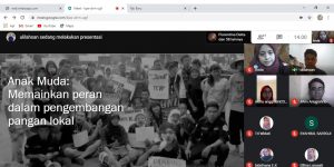 Screanshot acara sharing sesion Prodi Pendidikan Matematika FKIP UMBY