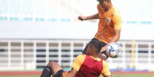 Sesi latihan Timnas U-16
