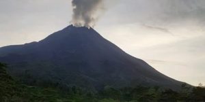 Merapi terpantau dari PGM Babadan 2020