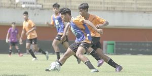 Sesi latihan Timnas U-16