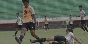 Sesi latihan Timnas