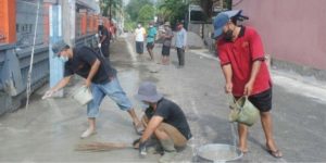 Pengerasan jalan