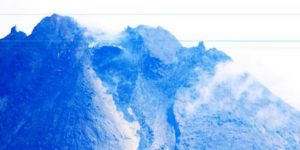 Morfologi puncak Gunung Merapi