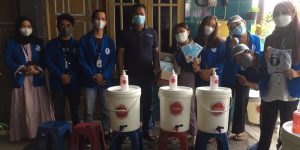 kegiatan penyemprotan disinfektan