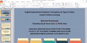 Diseminasi Hasil Penelitian PBI UMBY