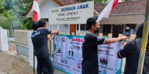 KKN 34 UMBY Sosialisasi Cegah Covid