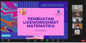Laboratorium Pendidikan Matematika UMBY Adakan Pelatihan Liveworksheet