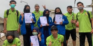 Cegah Corona, KKN UMBY Semprot Disinfektan