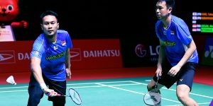Ahsan/Hendra dan Jojo Harus Berjuang Tiga Gim