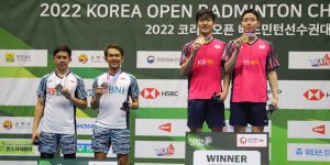Korea Terbuka 2022, Fajar/Rian Juga Runner Up