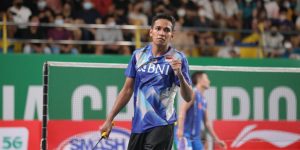 Chico Singkirkan Kento Momota di Kejuaraan Asia 2022