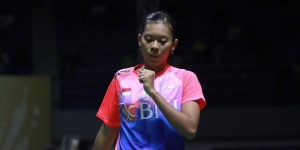 Saifi Rizka ke Babak Empat Besar  Indonesia International Series 2022