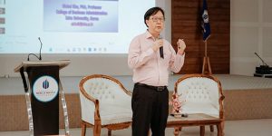 Workshop Research Methodology, Psikologi UMBY Hadirkan Profesor dari Korea