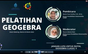 GeoGebra, Belajar Matematika Jadi Asyik