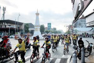 Jalin Silaturahmi, UNY Gelar Bersepeda GOUNY59 Meriahkan Dies
