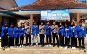 Gandeng Satlantas Polres Gunungkidul, KKN 34 UMBY Sosialisasi ‘Safety Riding’  