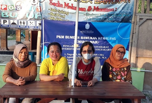 BUMDes Bawukan Dapat Pelatihan dari PkM UMBY