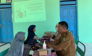 KKN 54 UMBY dan Puskesmas Semanu Sosialisasi Cegah Hipertensi