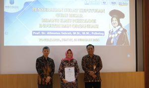 UMBY Tambah Guru Besar Ilmu Psikologi Industri dan Organisasi  