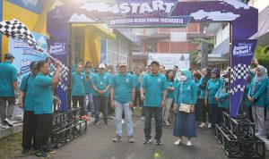 Meriahkan Dies Natalis Ke-38, UMBY Gelar Ziarah dan Jalan Sehat