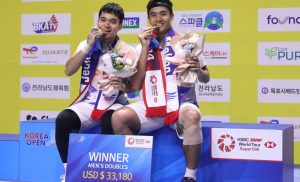 Leo/Bagas Juarai Korea Open 2024, Diapresiasi Ketum PBSI