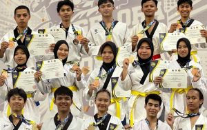Gelora Taekwondo Indonesia Championship, UKM Taekwondo UMBY Raih 15 Medali