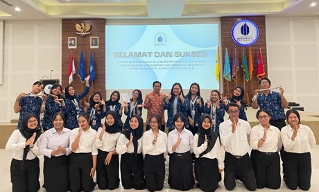 Serah Terima Jabatan Asisten Biro Layanan Psikologi UMBY