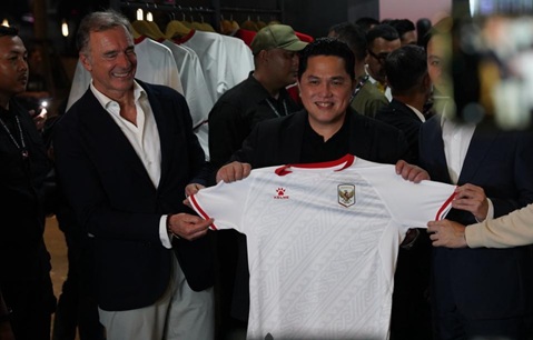 Kelme Luncurkan Jersey Terbaru Tim Nasional Indonesia   